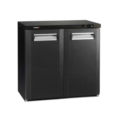 Gamko LG3-250 Maxiglass Low Height Double Door Bottle Cooler, 204 Litres