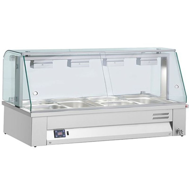 INOMAK MBV614 Counter Top Bain Marie 4 x GN1/1