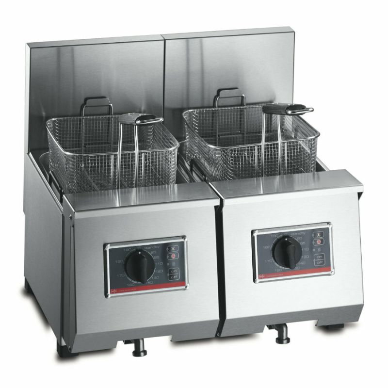 FriFri Profi 6+6 Commercial Countertop Twin Tank Fryer