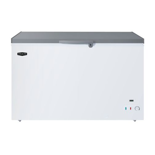 Sterling Pro Cobus SP350CFSS chest freezer front view