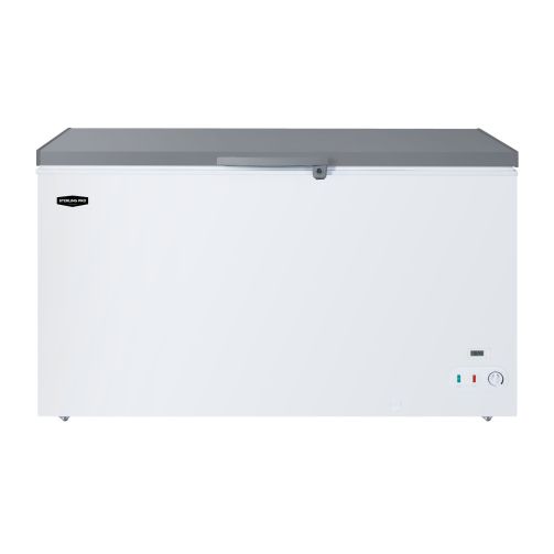 Sterling Pro Cobus SP450CFSS 450L chest freezer front view