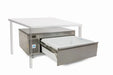 Adande VLS1  Series - Under Counter Shallow Single Drawer Side Engine - Angled Front View With Open Drawer
